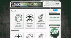 Desktop Screenshot of 4discgolf.com